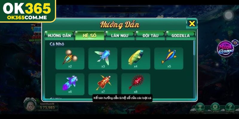 Khám phá các chủ đề săn cá kiếm thưởng nổi bật